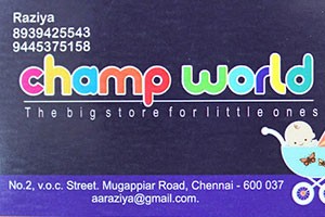 Champ World - Mogappair East, Chennai